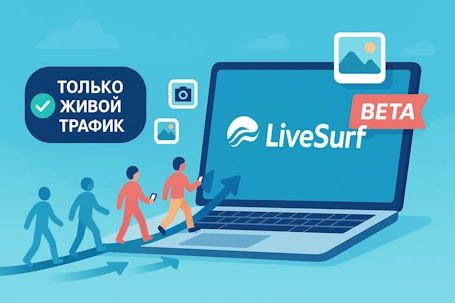 Секрет максимальной конверсии: как "Мотивированные заказы" LIVEsurf гарантируют живой трафик, улучшение ПФ и рост позиций без риска блокировок