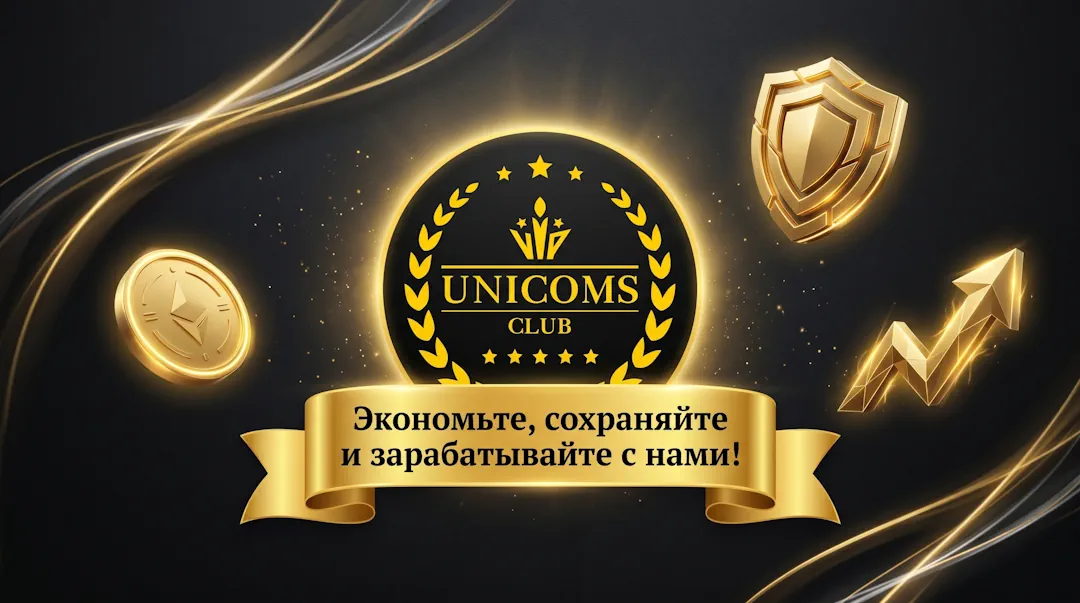VIP-Club UNICOMS - Экономьте, сохраняйте и зарабатывайте с нами! VIP-Club UNICOMS - Экономьте, сохраняйте и зарабатывайте с нами!